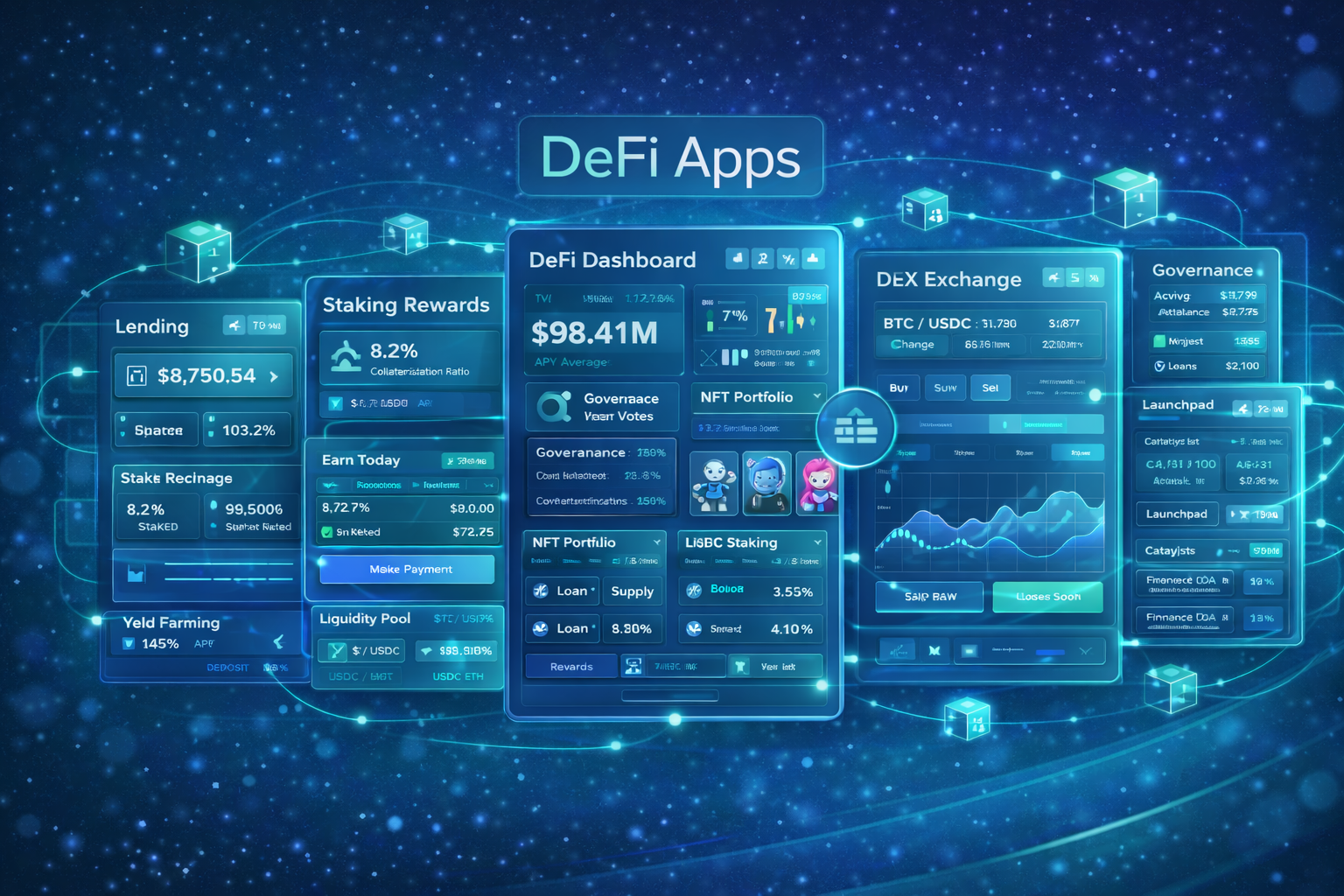 DeFi Protocol Dashboard