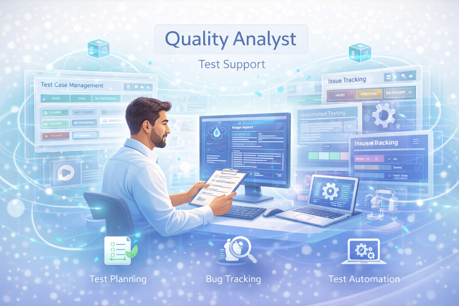 QA Testing Dashboard