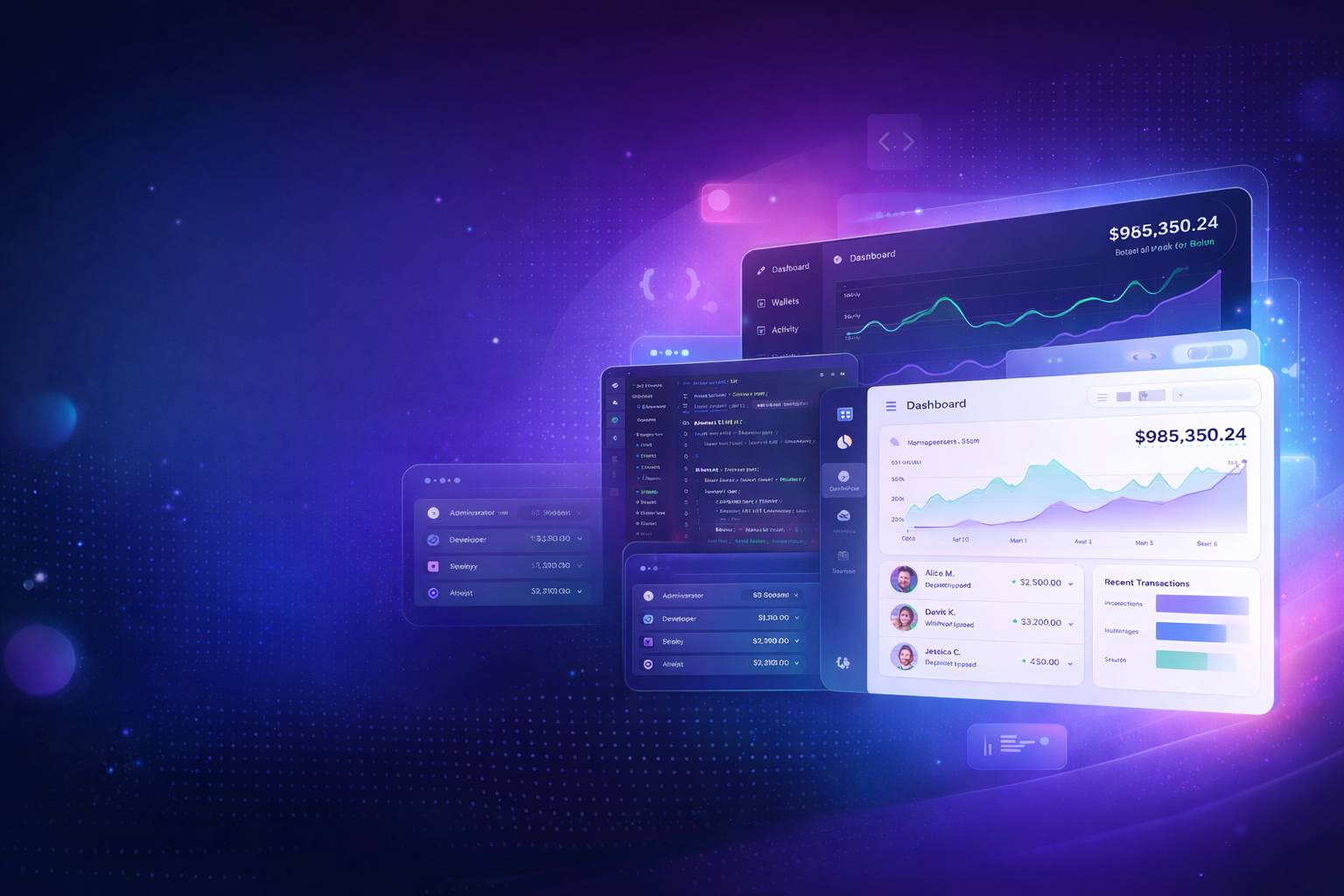 Web Development Dashboard